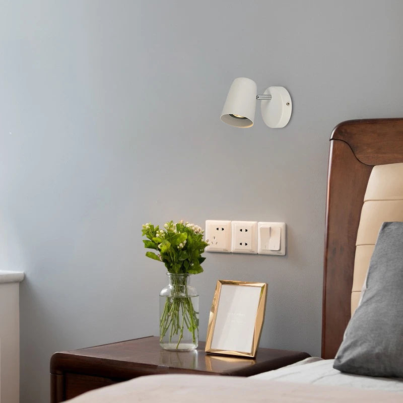Room Decoration Led Wall Lights Indoor Bedroom Lamp Picture Light Reading Modern Minimalist Creative Hotel Retro Wall Light