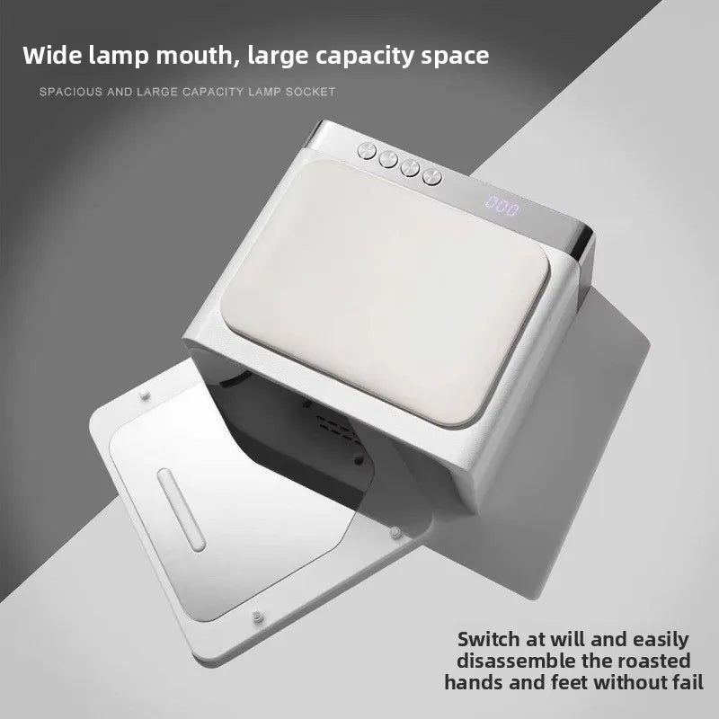 Upgraded Nail Lamp with Hand Pillow, Dedicated To Nail Salons, Large Capacity Suitable for Wearing Nail