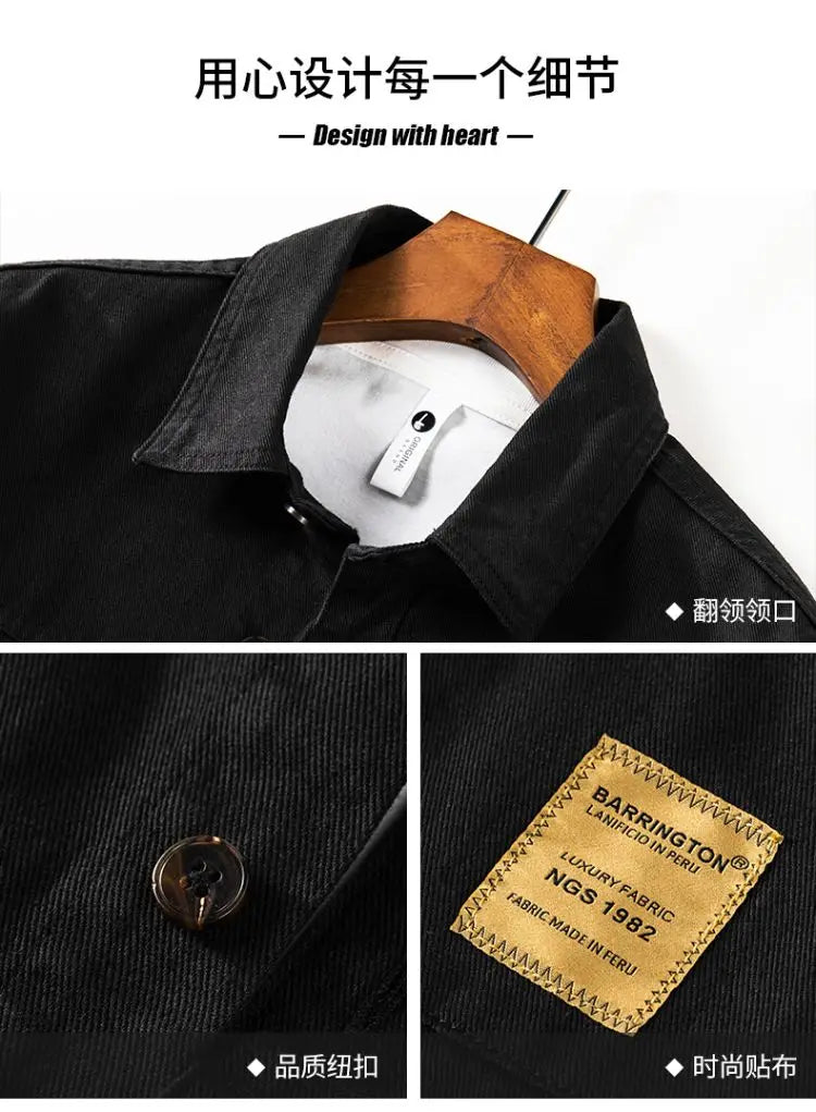 Oversized Men's Long Sleeve 100% Cotton Shirts Male Tops Big Size Fashion Casual Jacket Loose Fit Spring Outwear Plus Large 7XL
