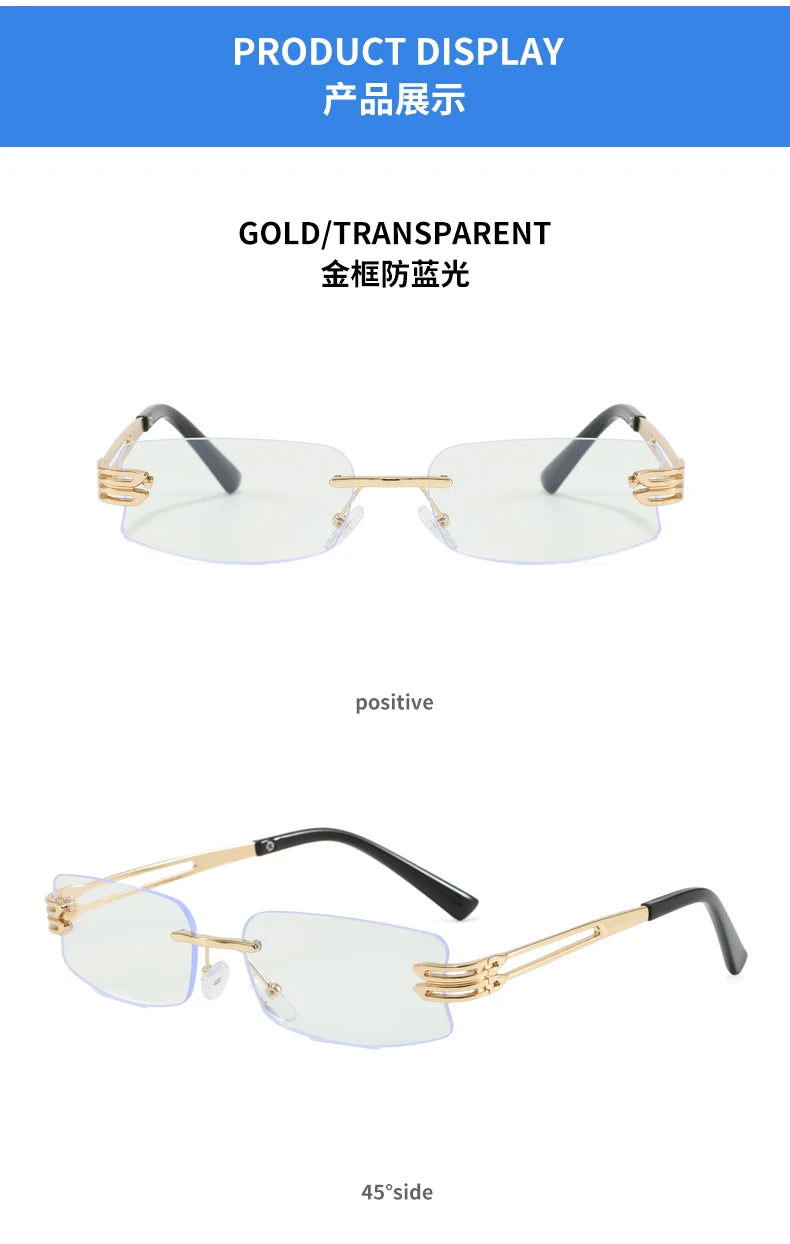 Photochromism Fashion Sunglasses Men Women Outdoor Driving Square Sun Glasses Square Sun Glasses Anti-UV Eyewear