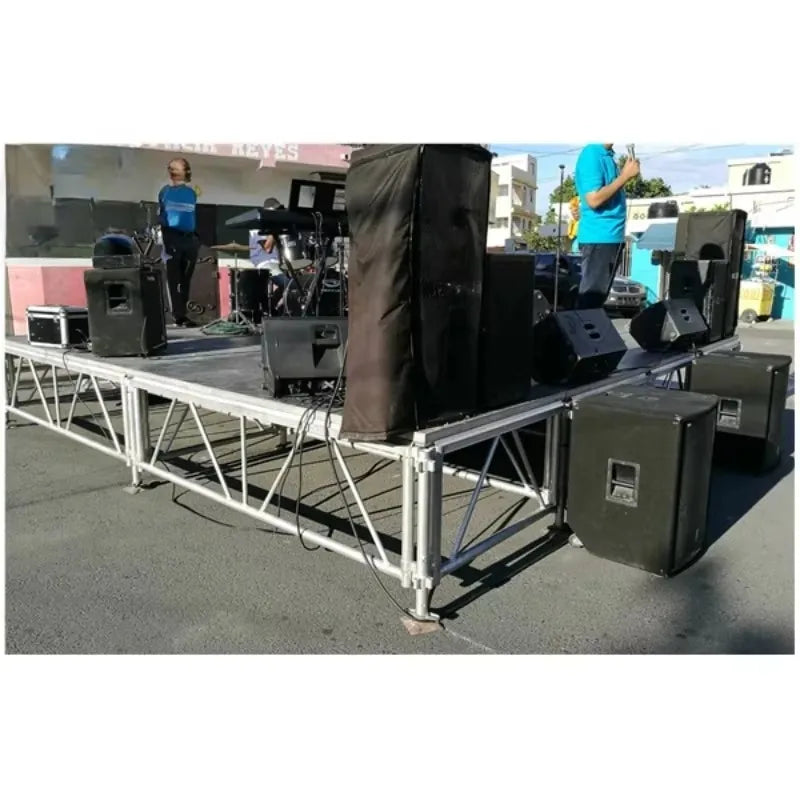 【Popular】1.22M 2.44m Aluminum Concert Stage Podium 4x 8ft Plywood Stage 4ft 8ft