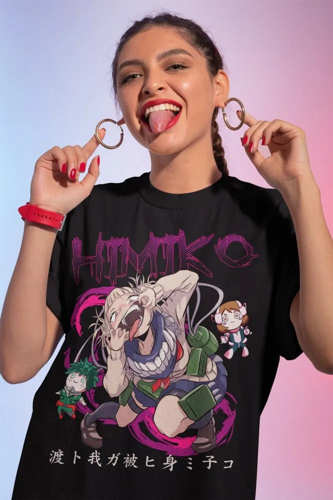 Himiko Toga Shirt  Hero Shirt Anime Cosplay Manga T-Shirt All Size