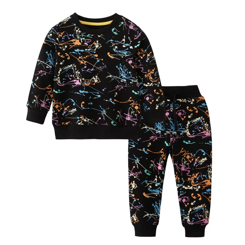 Cars Suits 2-7T New Arrival Autumn Winter Long Sleeve 2 PCS Boys Clothing Sets Cotton  Children's Outfits Hot Selling