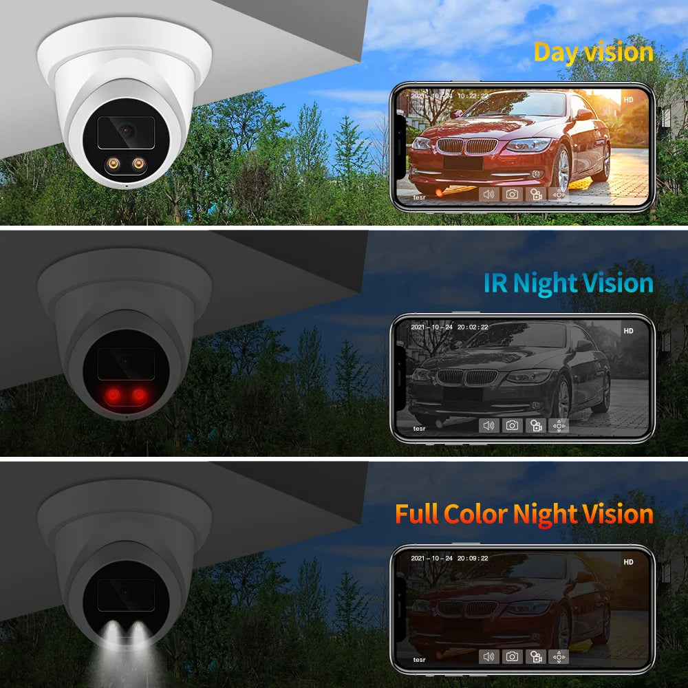 ASECAM 4K Security CCTV Camera System Kit 8MP Face Detect Audio NVR POE AI Outdoor Home Video Surveillance Camera Xmeye