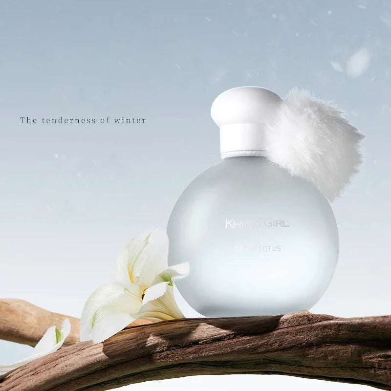 Saussurea Flower Perfume Spray,Women Clean Fresh Oriental Floral Scent,Bitter Orange Leaves/Moss/Tonka Bean/Amber Fragrance Mist
