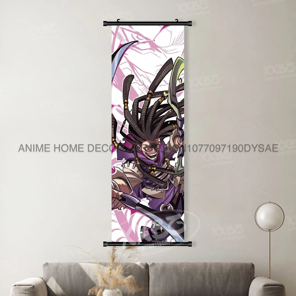 Canvas Home Decoration Poster For Anime Gachiakuta Character Print Scrolls Pictures Wall Art Hanging Painting Bedside Background