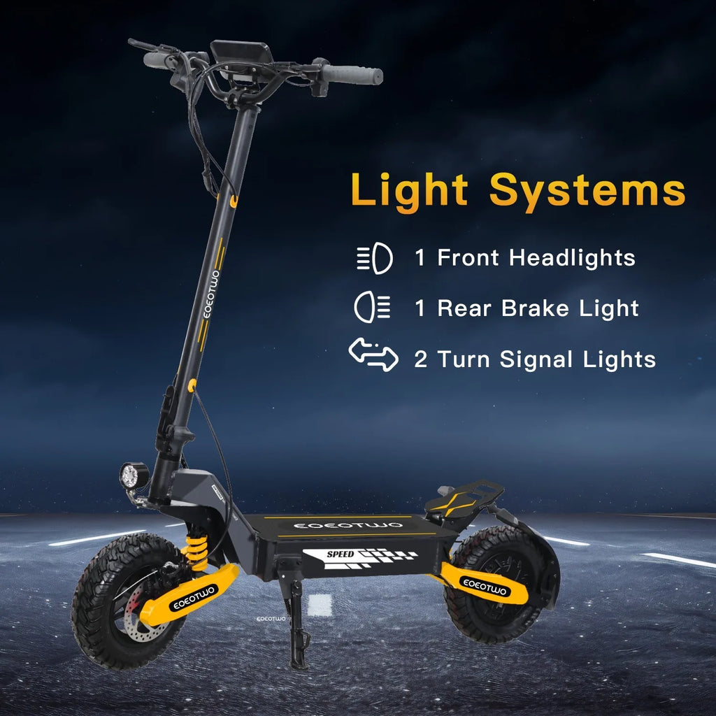 1200W Electric Scooter for Adult 48V13AH 28MPH 11'' Off-road Commuting E-Scooter