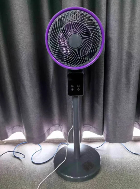 Air Circulator Fan with Aroma Diffuser,Long-Distance Oscillating Floor Fan for Home/Dorm,Energy-Saving 3-Speed Quiet Desk Fan