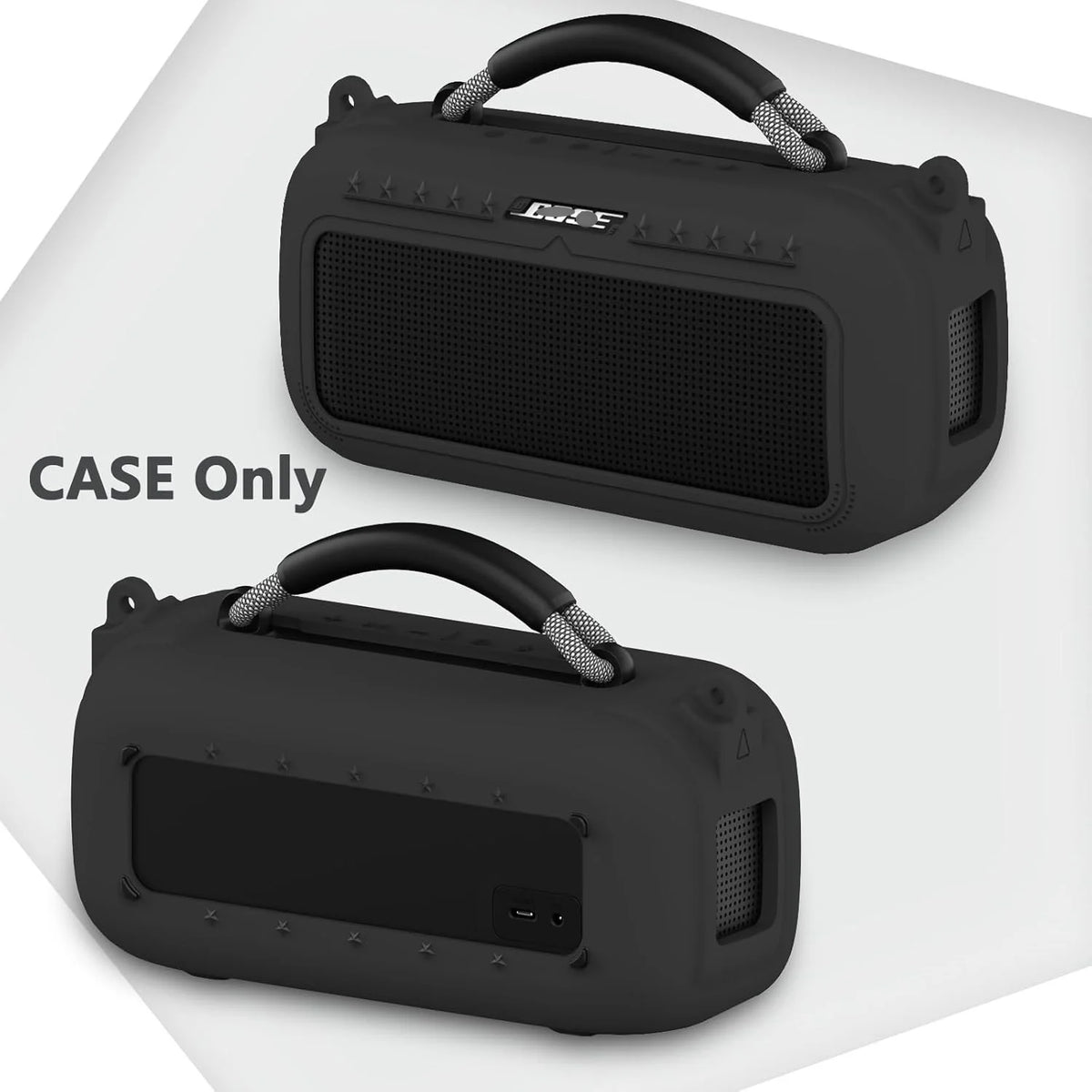 Silicone Cover Case and Shoulder Strap for Bose SoundLink Max Portable Speaker Accessories(case only)