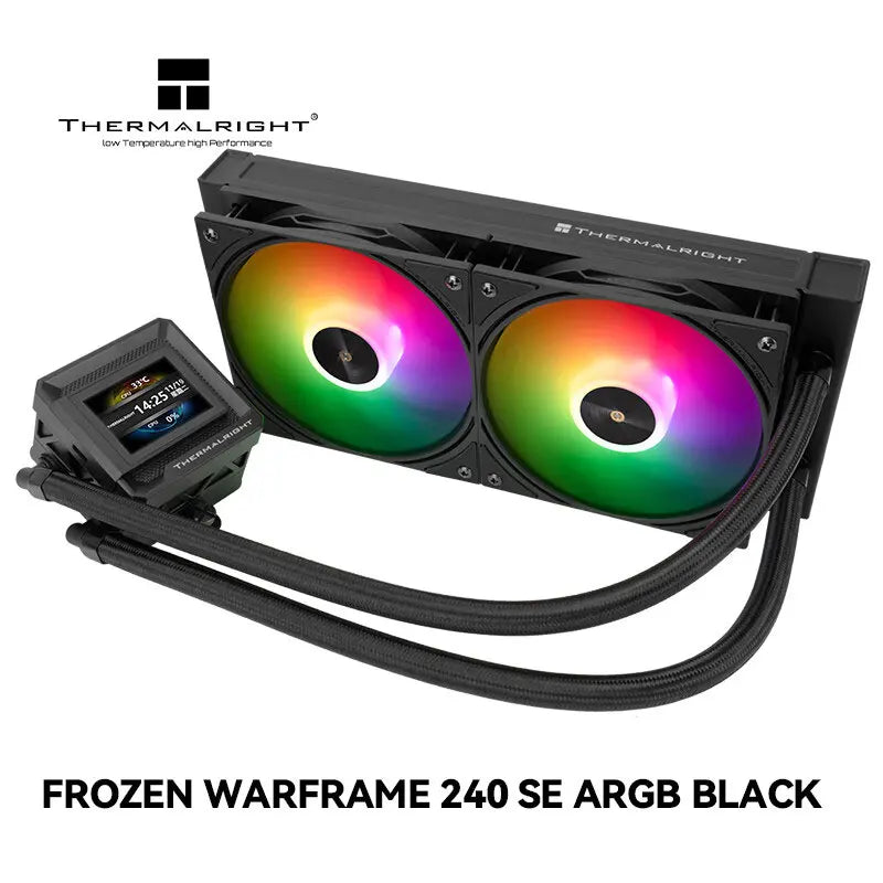 Thermalright FW 240 SE ARGB All-in-one water cooling radiator/2-inch magnetic LCD screen/Support LGA1851/1700/115X/1200/AM5/AM4