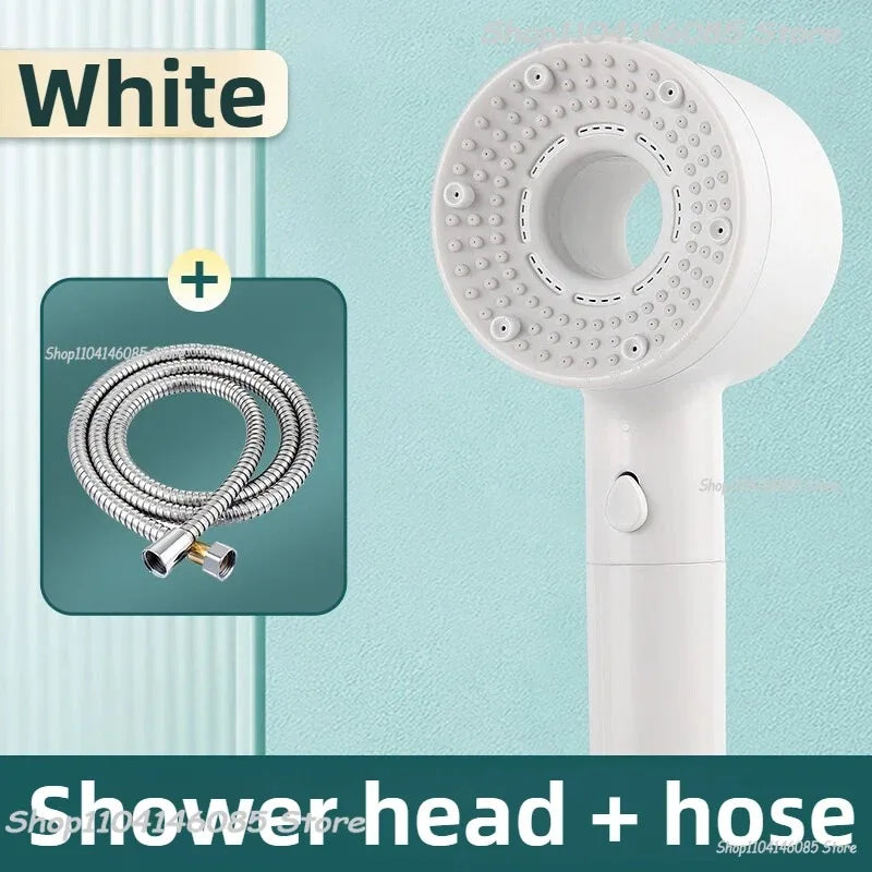 5 Modes Shower Head High Pressure Showerhead Portable Filter Rainfall Faucet Tap Bathroom Bath Home Bathroom Accessories