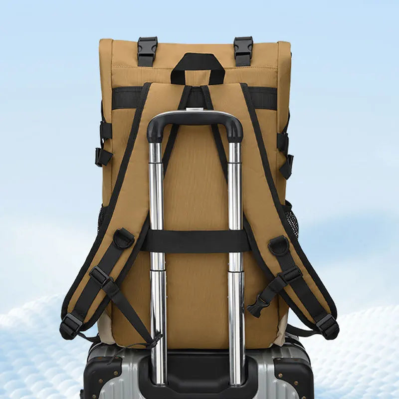 50L Travel Backpack for Women Men Large Capacity Waterproof Hiking Backpacks Multifunction 17.3 inch Laptop Bag Camping Backpack