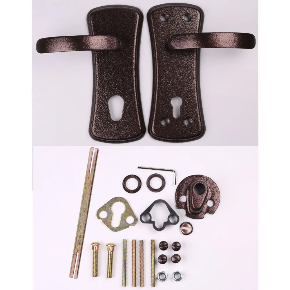 High Security Stainless Steel Israeli Lock and Handle with Four-way Locking box Design - 9065 lock body