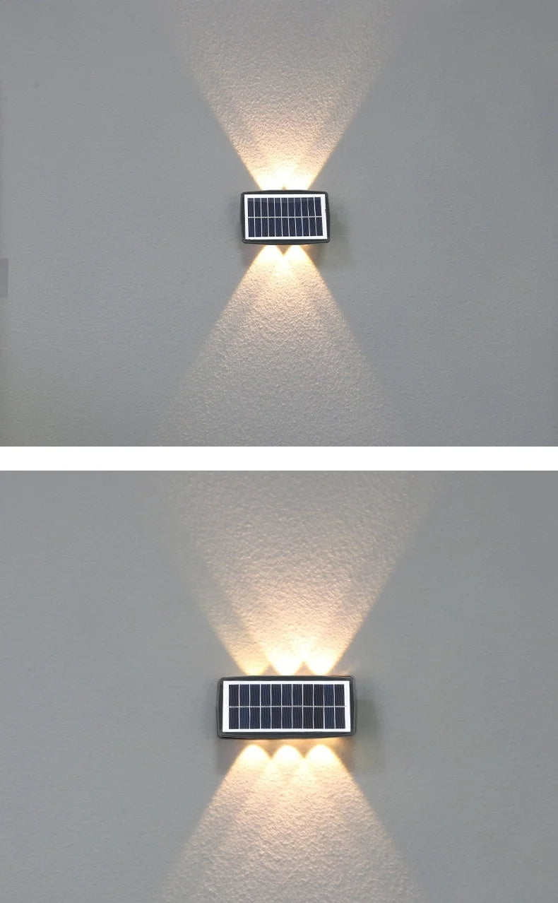 Led Garden Solar Lights Outdoor Wall Lamp Outdoor Lighting Latest Durable Long Life Outdoor Protection IP65 220V
