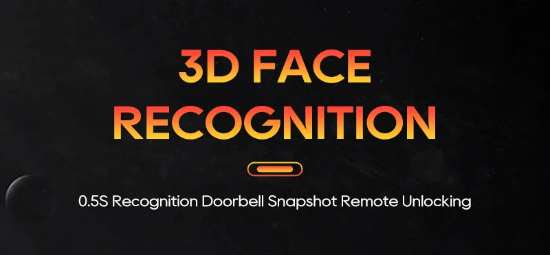 SANKESONG 3D Face Recognition Fingerprint Smart Door Lock WiFi Camera Electronic Lock Digital Electronic Key IC Card APP Unlock