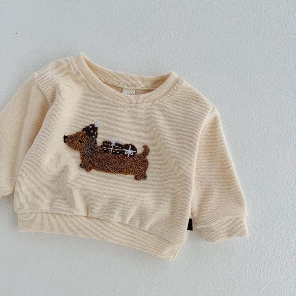 New Baby Boys Girls 2Pcs Long Sleeve Tracksuit Cartoon Puppy Top Pants Children Clothing Toddler Outfit Suit Newborn Clothes