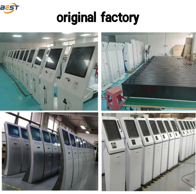 Touch Screen Self-Service Kiosk for Hospital Fastfood Banking Government Queue Management with Token OEM ODM