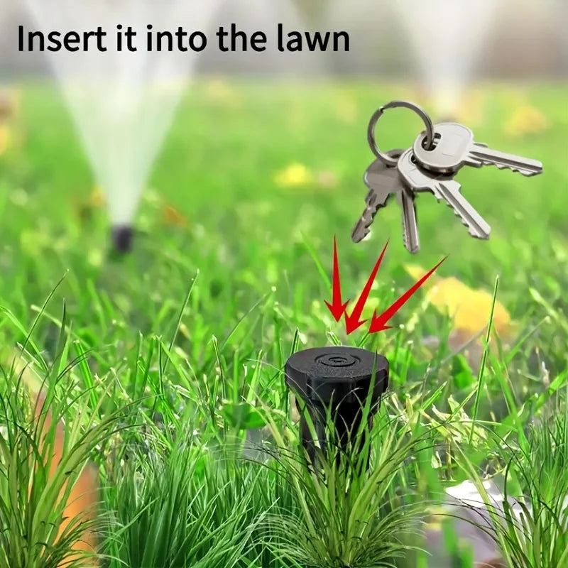 Sprinkler Key Hider, Hide A Key Outside Sprinkler Head - Waterproof Outdoor Key Holder for Garden, Yard