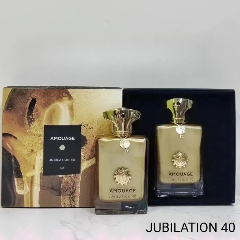 AMOUAGE Mens Warm Woody Scented Perfume 100ml Long Lasting Aromatic Fresh Bold Masculine Fragrance Purpose 50 Opus Royal Tobacco
