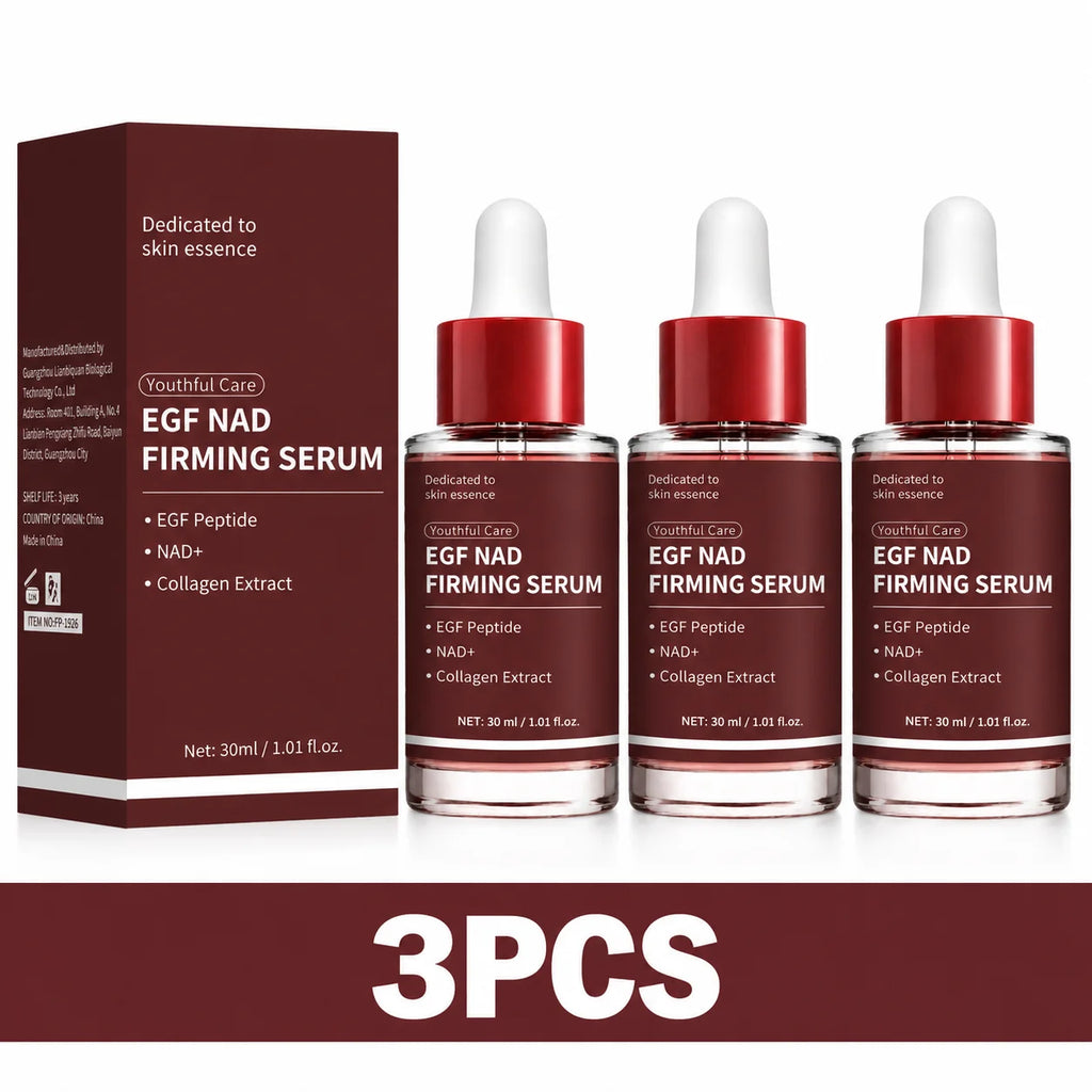 3pcs EGF NAD+ Facial Essence Collagen Moisturizing Serum - Skin Hydrating Facial Serum