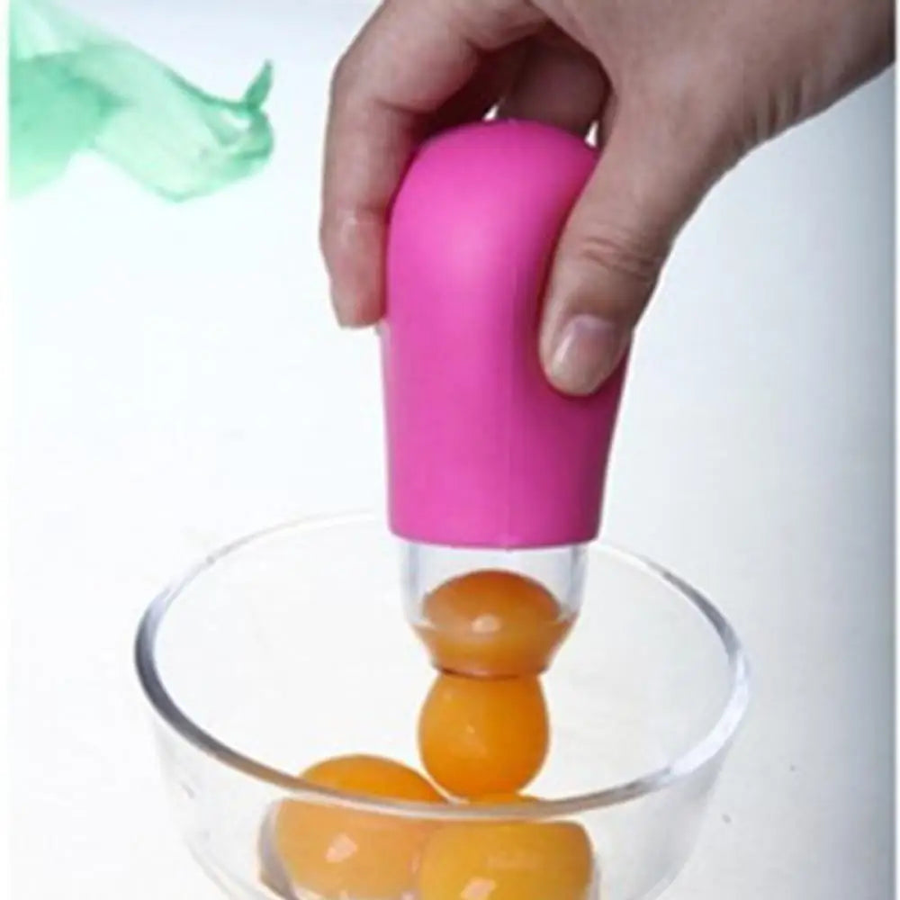 Egg Separator Lightweight White Egg Filter Kitchen Tool BPA-free Suction Gadget For Kitchen Gadgets Home Cooking