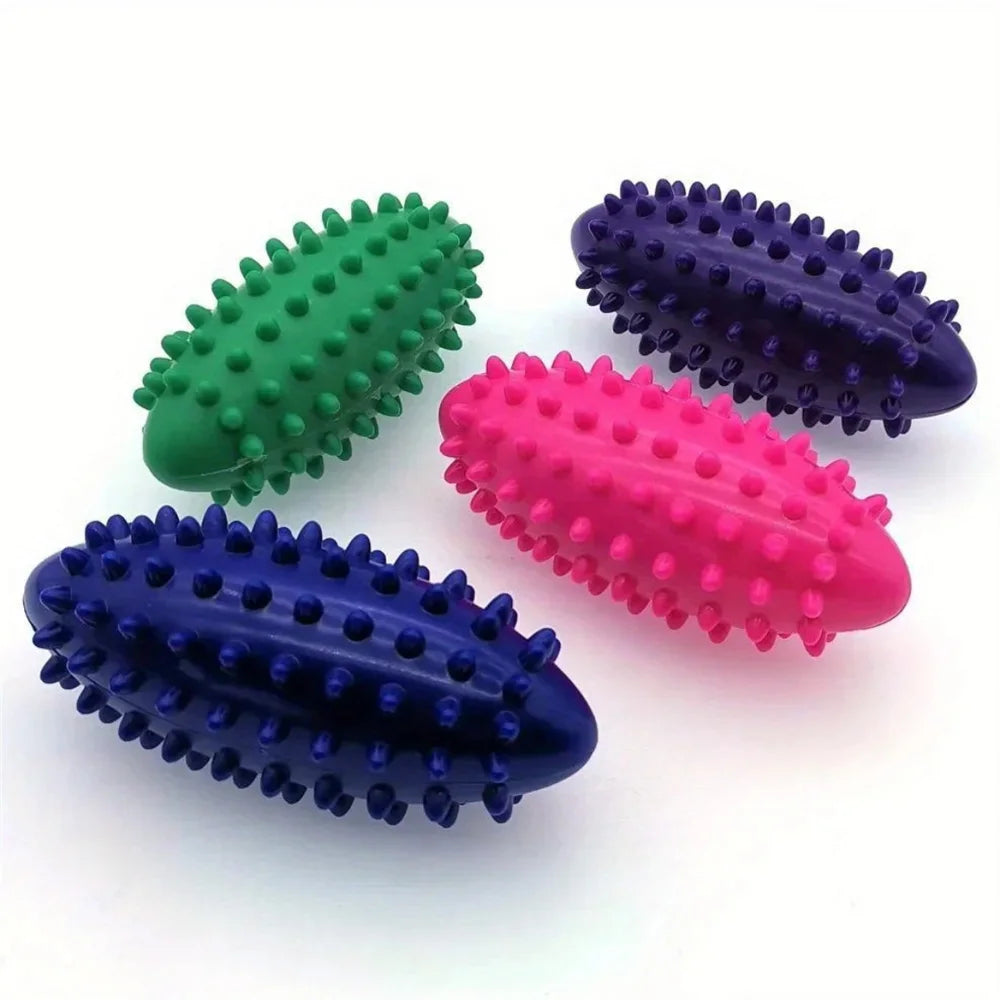 Sea cucumber massage ball, PVC spine massager, mini portable fitness foot massage ball, deep muscle relaxation fascia ball