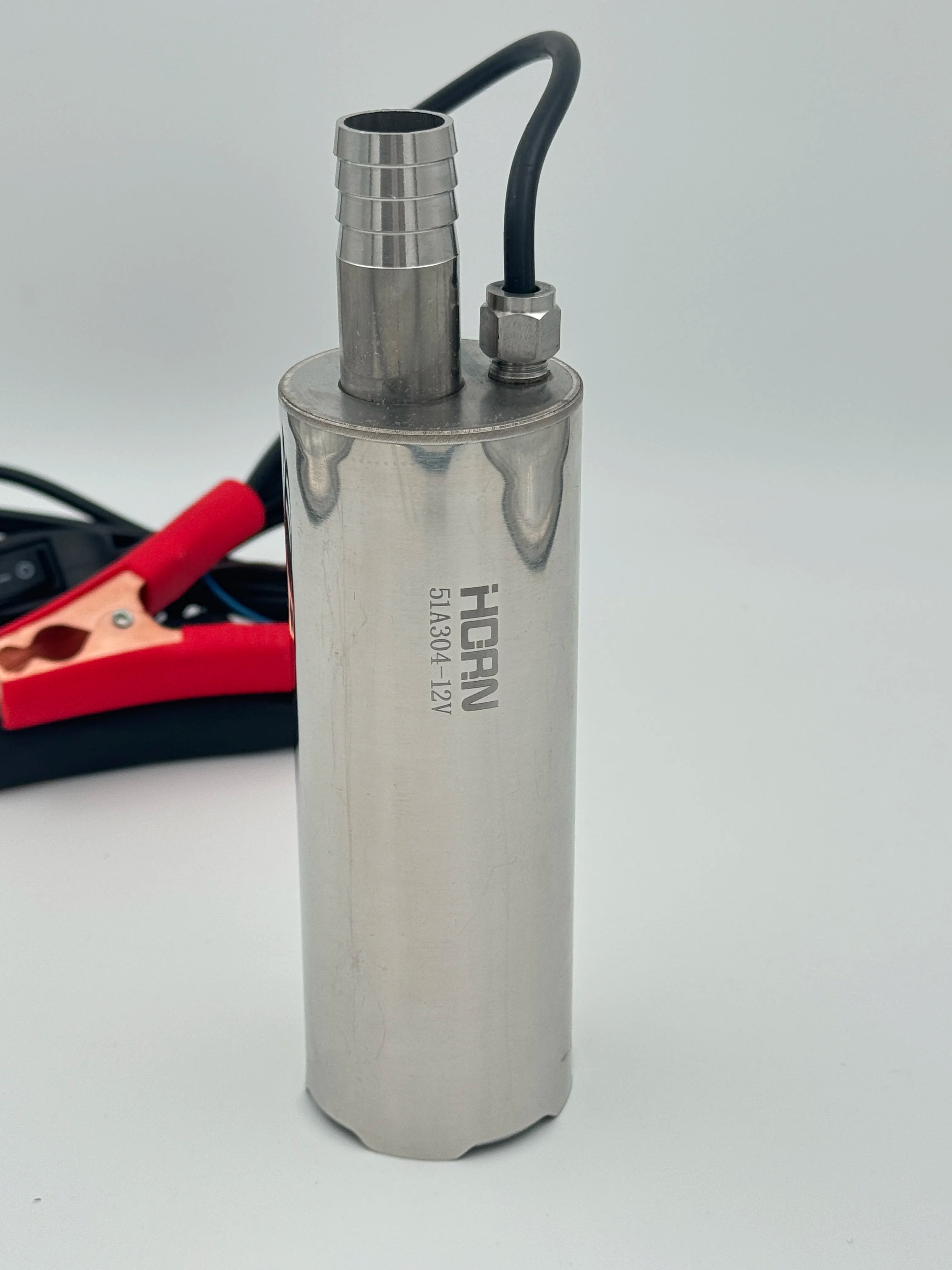 12V/24V 130W Portable DC Submersible Electric Pump For Diesel Fuel Delivery Water Sewage Suction Transfer Electric Pump 60L/Min