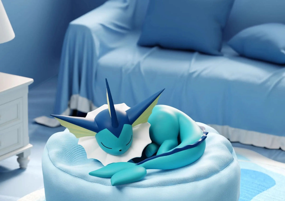 In Stock Hot Pkm Eevee Sleeping Position Series Blind Box Sylveon Umbreon Flareon Jolteon Anime Desktop Decoration Model Toy