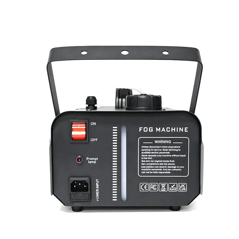 Smoke Fog Machine 1200W RGB 6LEDS 9LEDS DMX512 Wireless Remote Fog Machine Wedding Christmas Party Stage Atmosphere Equipment