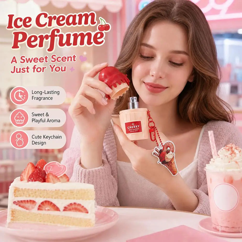 High Quality Ice Cream Food Flavor Perfume with Lasting Fragrance Accessories Included
