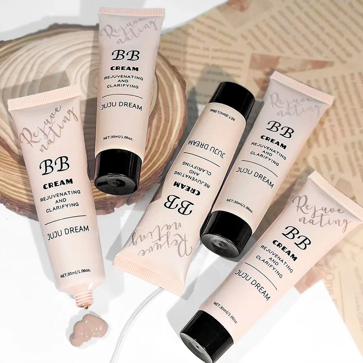 Isolation Cream Liquid Foundation Moisturizing Oil Control Long Lasting Makeup Waterproof Concealer for Dry Skin