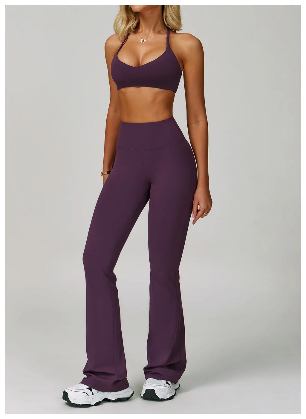 Women Tracksuit Yoga Set 2 Piece Gym Clothes Seamless Sportswear Workout Clothes Athletic Wear Legging Fitness Bra Sports Suits