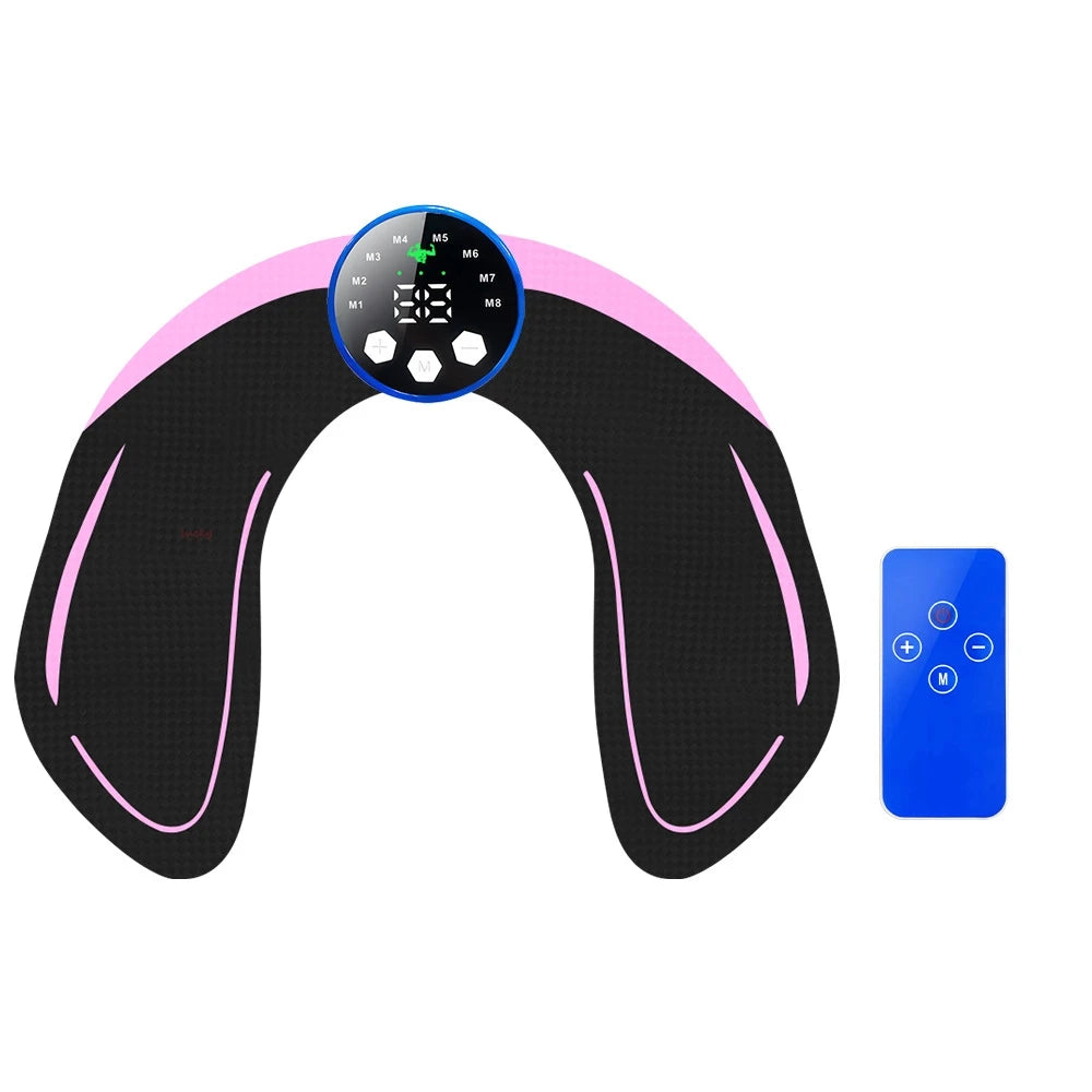 Wireless EMS Body Sculptor With Rechargeable Dual Channel Muscle Toner Butt Trainer 29 Levels 8 Modes For Home And Gym Workout