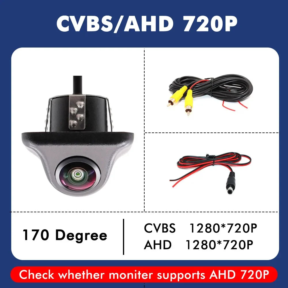 SMARTOUR 4K CVBS AHD 1080P Vehicle Rear View Camera Car Reverse Night Vision Waterproof For AHD Input Car Android Radio Screen