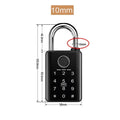 Tuya Smart Password Padlock Fingerprint APP Card Key Unlock 7mm 10mm Digital Padlock Waterproof Electronic Lock