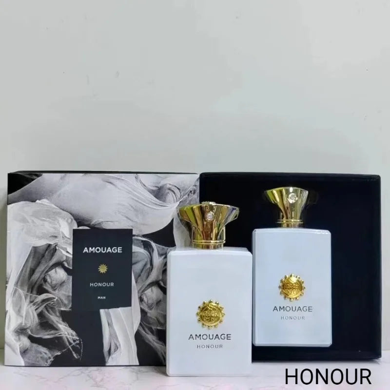 AMOUAGE Mens Warm Woody Scented Perfume 100ml Long Lasting Aromatic Fresh Bold Masculine Fragrance Purpose 50 Opus Royal Tobacco