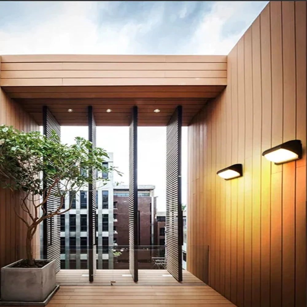 Outdoor LED Wall Lamp Waterproof Exterior Wall Light For Porch Garage Garden Courtyard Villa Indoor Wall Lamp Light 110V 220V