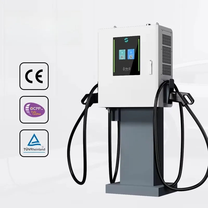 Portable EV Charger Type 2 Electric Car Charging Cable Adjustable Amperage Smart EVSE Equipment