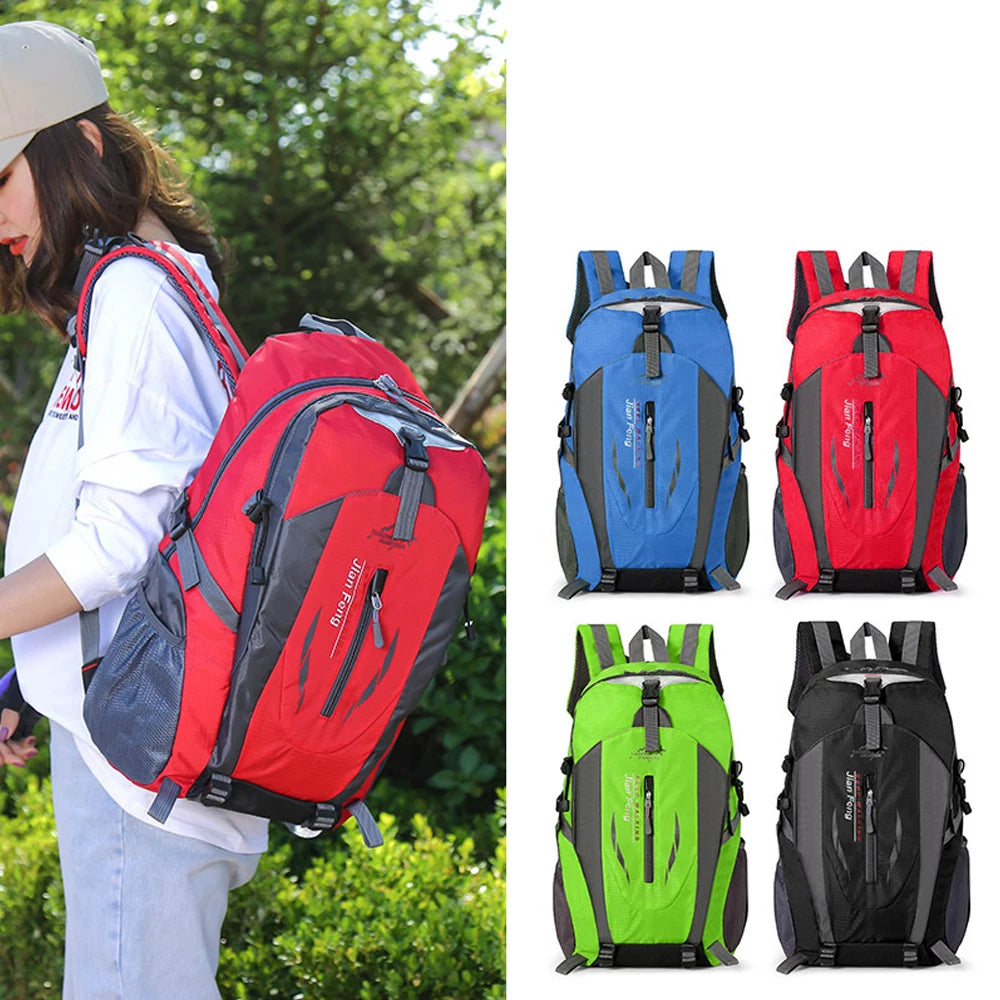 1Pcs Large Capacity 40L Hiking Backpack Lightweight Waterproof Foldable, Outdoor Camping Trekking Travel Bagpack