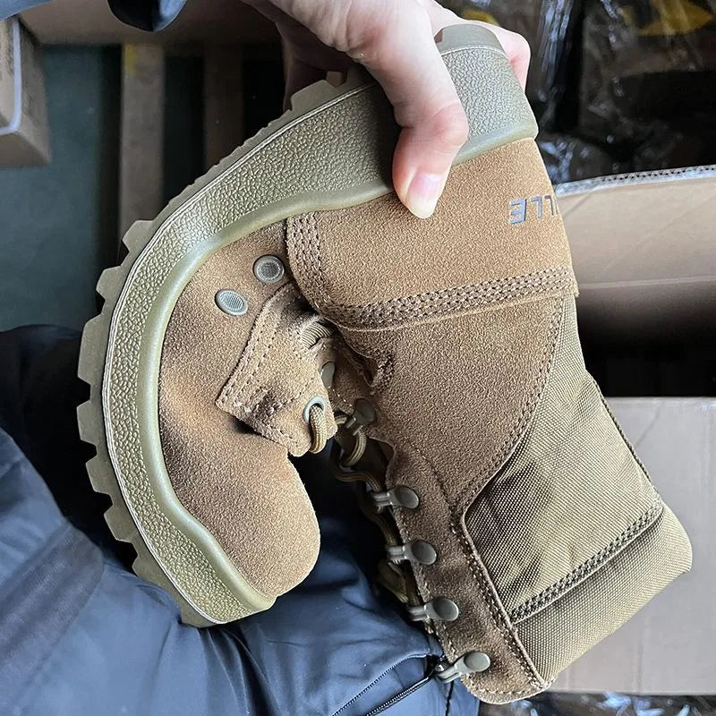 New Arrival Hiking Shoe For Man High Top Rock Climbing Shoes Men Non-Slip Sport Sneakers Outdoor Men Trekking Sneakers