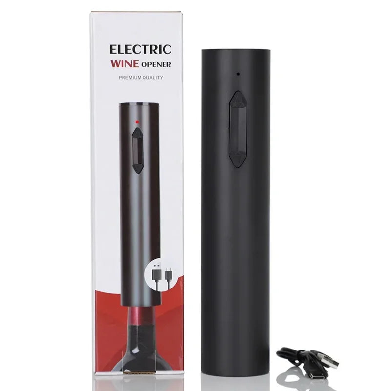 Usb Rechargeable Electric Wine Opener Automatic Red Wine Corkscrew Kitchen Gadgets Bottle Opener for Party Bar Accessories