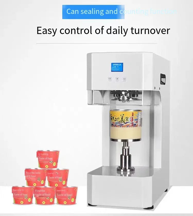Factory Direct Commercial New Portable Canning and Sealing Machine Suitable for Bubble Tea, Coffee, Soda, Beer and Juice