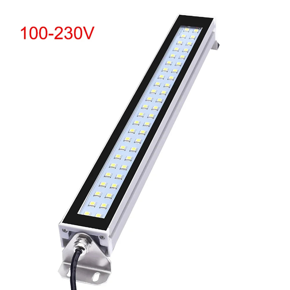 24V/220V Led Machine Tool Work Light Waterproof Oil-proof Explosion-proof Lamp CNC Lathe Lighting Lamp Aluminum Alloy Led Lamps