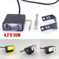 Car Grille Spotlight Projector Len Light DRL LED Aluminum Alloy Super Bright Motorcycle Auxiliary Waterproof Dustproof Spotlight