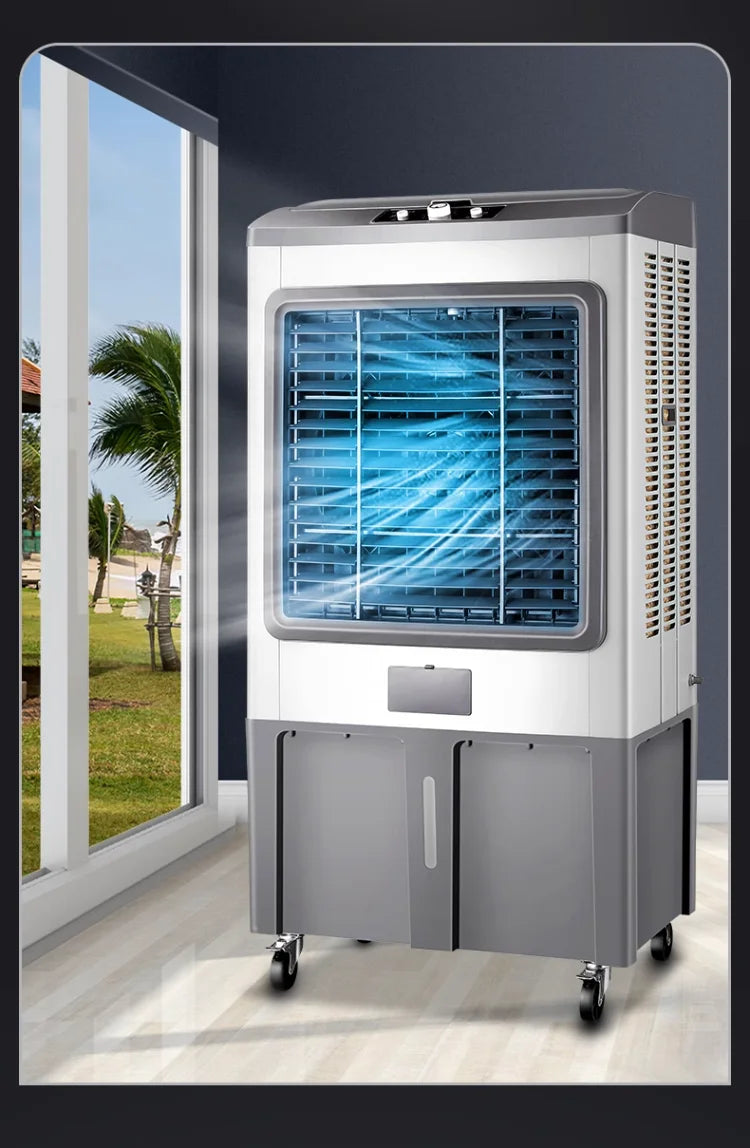 220V Large Industrial Commercial Water Cooler Air Conditioner Fan for Home Cooling AB