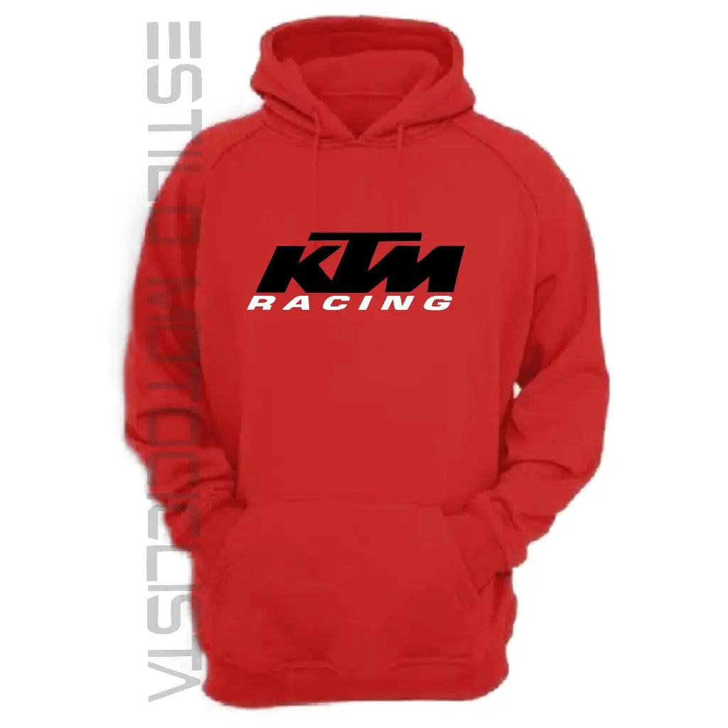 KTM RACING Moto casaco canguru com bolso masculino e feminino