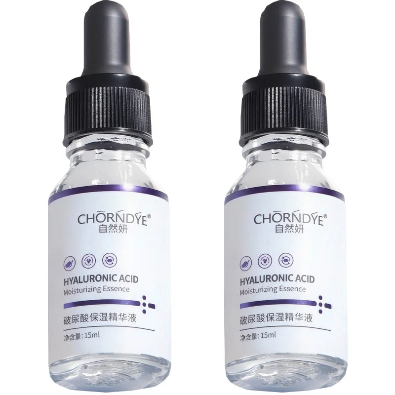 Hydrating Hyaluronic Acid Facial Serum Deep Moisturizing Facial Skin Essence & Plumping Formula for Radiant & Smoother Skin