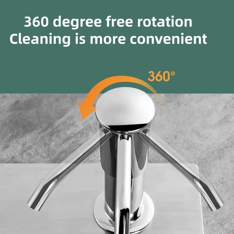 1pcs Kitchen Sink Soap Dispenser Extension Tube Detergent Pusher Hand Push Plastic Soap Dispenser for Sink Accessories