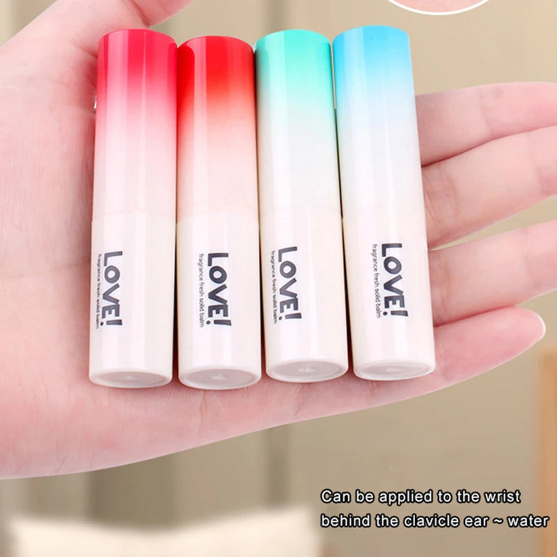 4pcs Perfume Men Women Solid Perfume Set Women Pheromone Floral and Fruity Fragrance Attracts The Opposite Sex Lasting Fragrance
