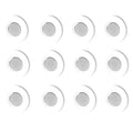 Magnetic Remote Control Holder Wall Mount Adhesive Remote Control Holder Strong Hold Tv Remote Holder for Home Office